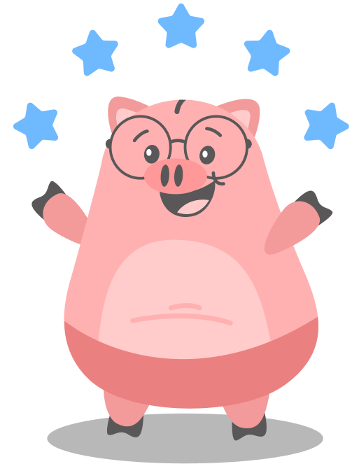 Cashey Pig Mascot